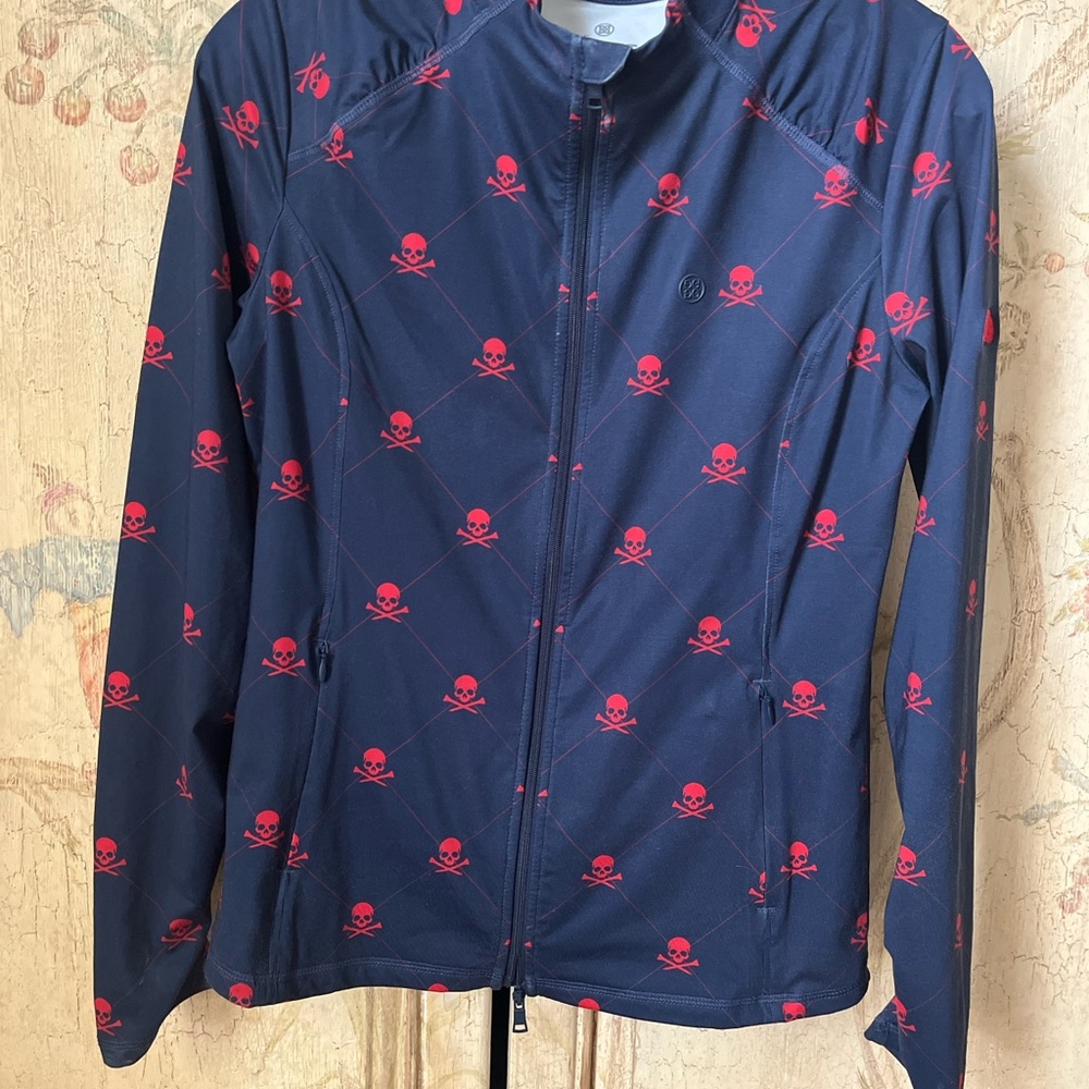 G/Fore Jacket with Red Skull Pattern